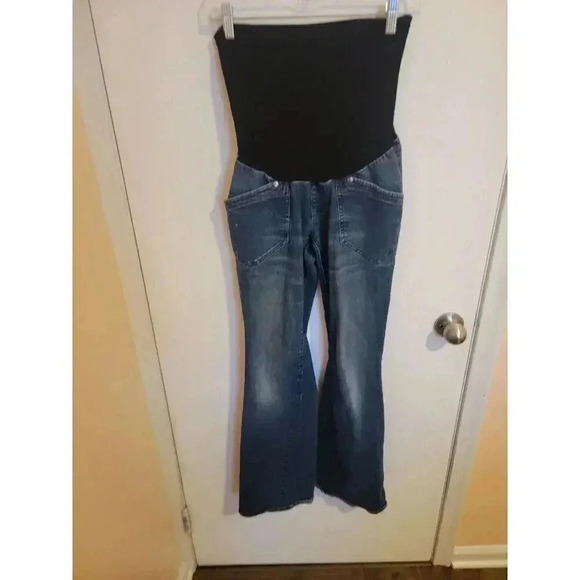 O Baby by Motherhood Small Maternity Jeans Pre-owned - Picture 1 of 3
